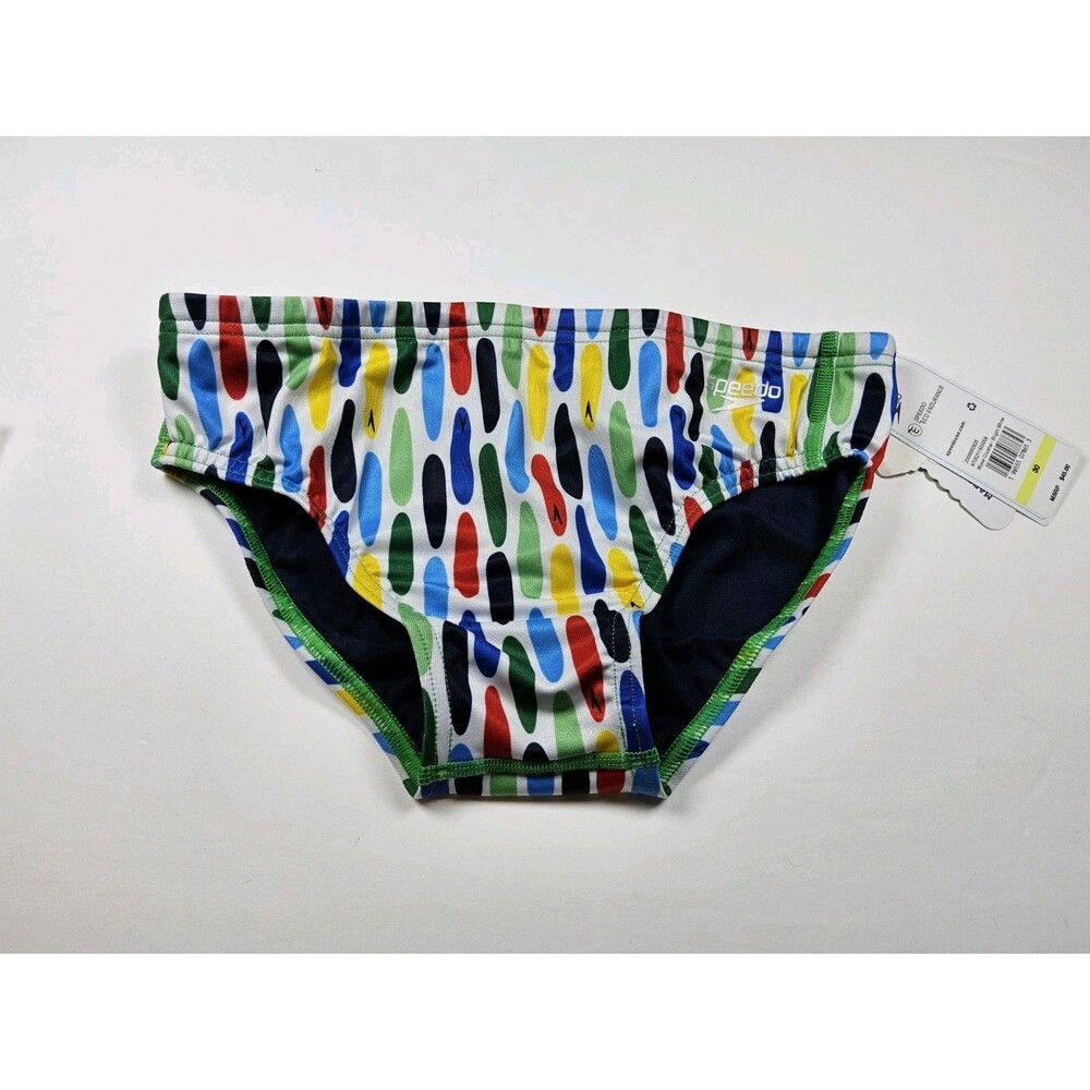 Speedo Eco Endurance Vibe Collection Swim Brief Swimsuit Size 30